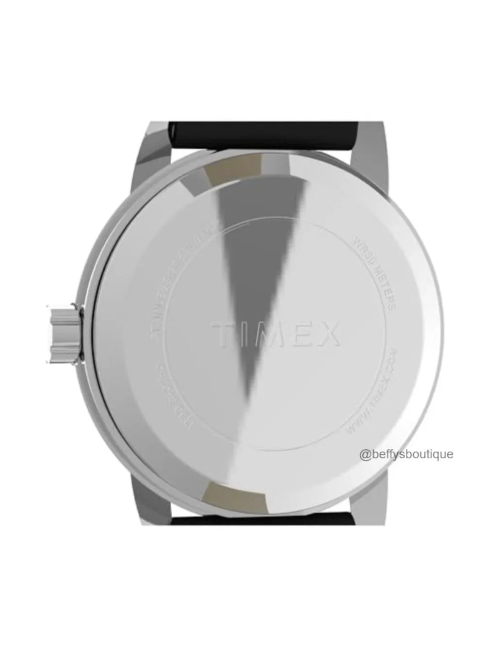 Women's Easy Reader Watch with Leather Strap, Indiglo Backlight - Water
